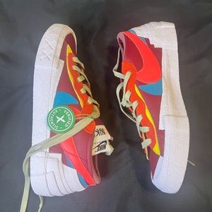Nike Blazer Low sacai KAWS Red size 7M